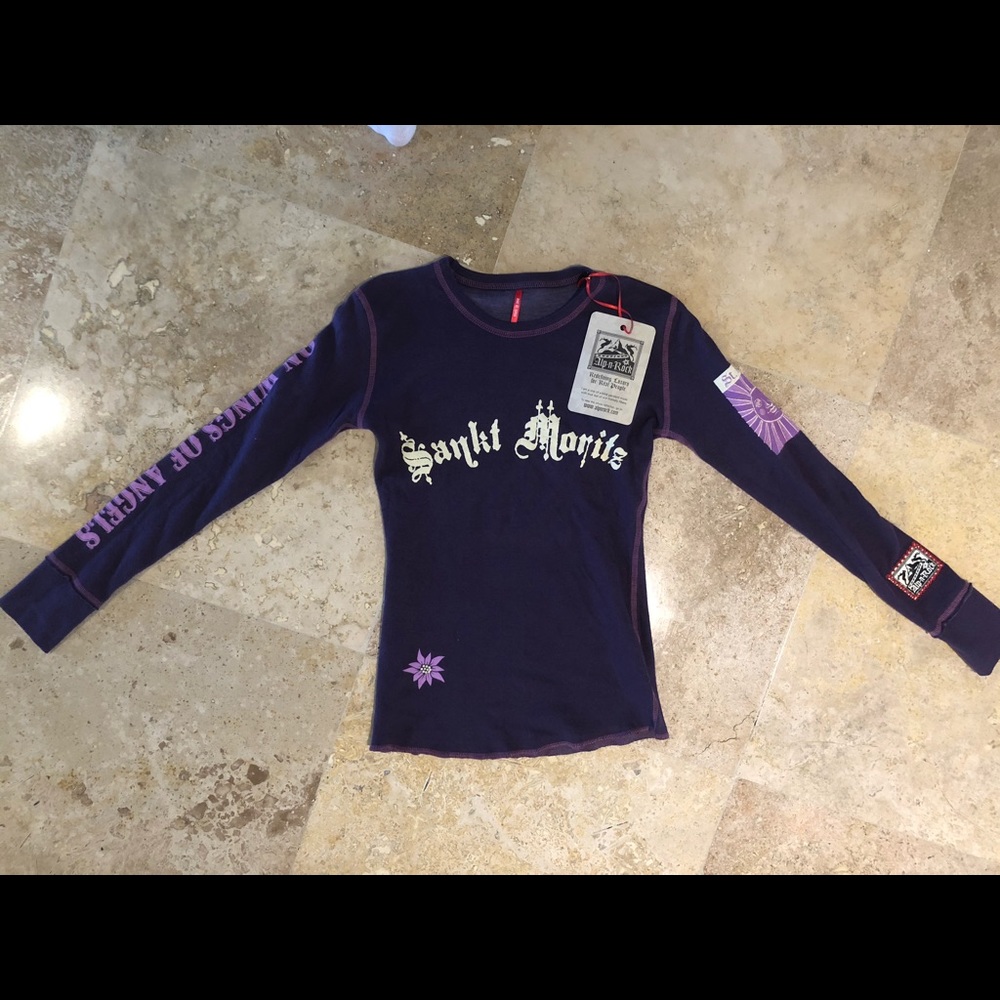 Alp N Rock Sankt Moritz long sleeve shirt size 2